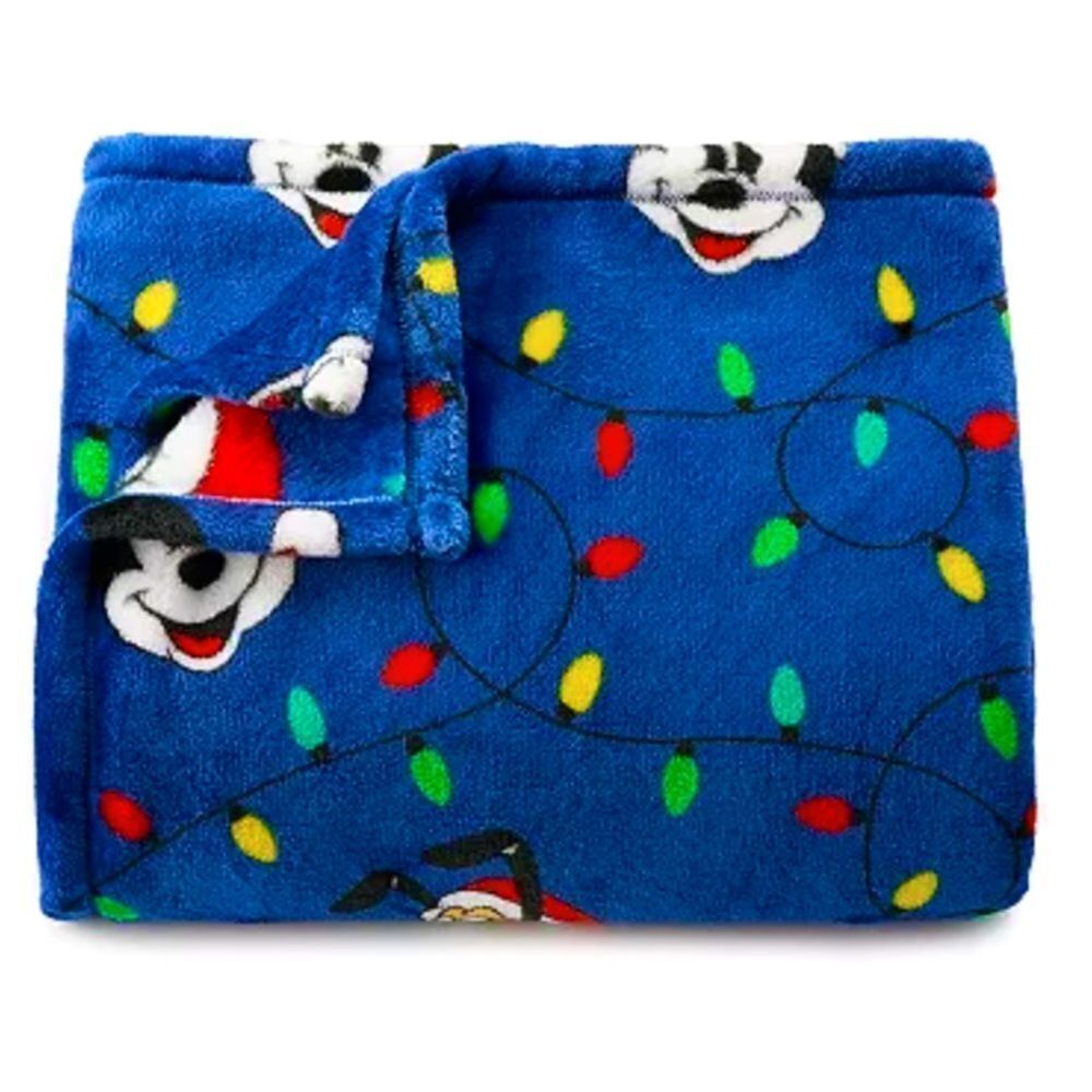 The Big One Oversized Supersoft Plush Throw Blanket Mickey Lights New In Package